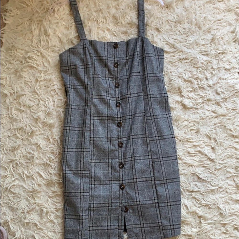 Button down Mini dress